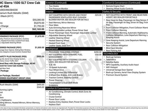 Used 2022 GMC Sierra 1500 SLT w/ SLT Convenience Package AWD/4WD image 41