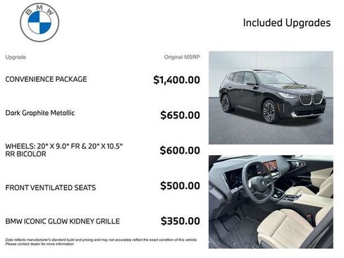 Used 2026 BMW X3 xDrive30i w/ Convenience Package AWD/4WD image 4