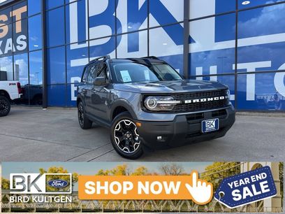 New 2025 Ford Bronco Sport Outer Banks