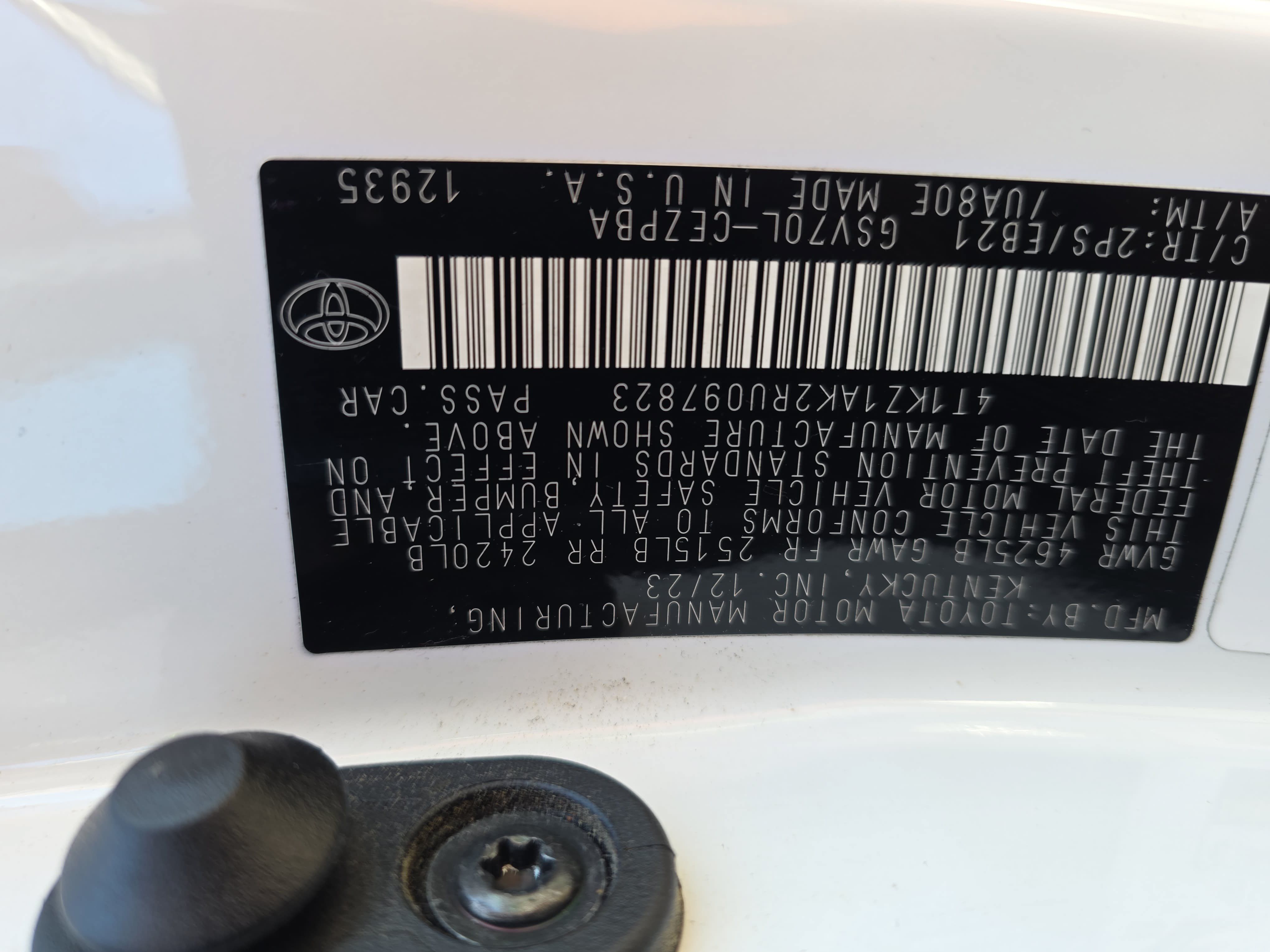Used 2024 Toyota Camry TRD FWD image 33