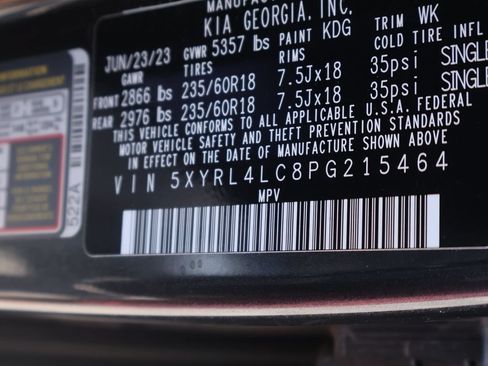 Certified 2023 Kia Sorento S FWD image 45