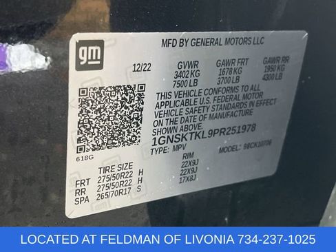 Used 2023 Chevrolet Tahoe High Country w/ Max Trailering Package image 35