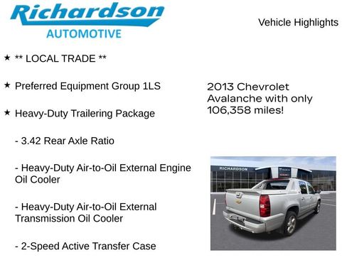 Used 2013 Chevrolet Avalanche LS w/ All-Star Edition AWD/4WD image 11