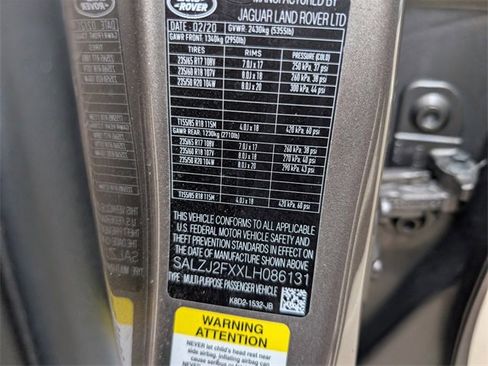 Used 2020 Land Rover Range Rover Evoque S image 30