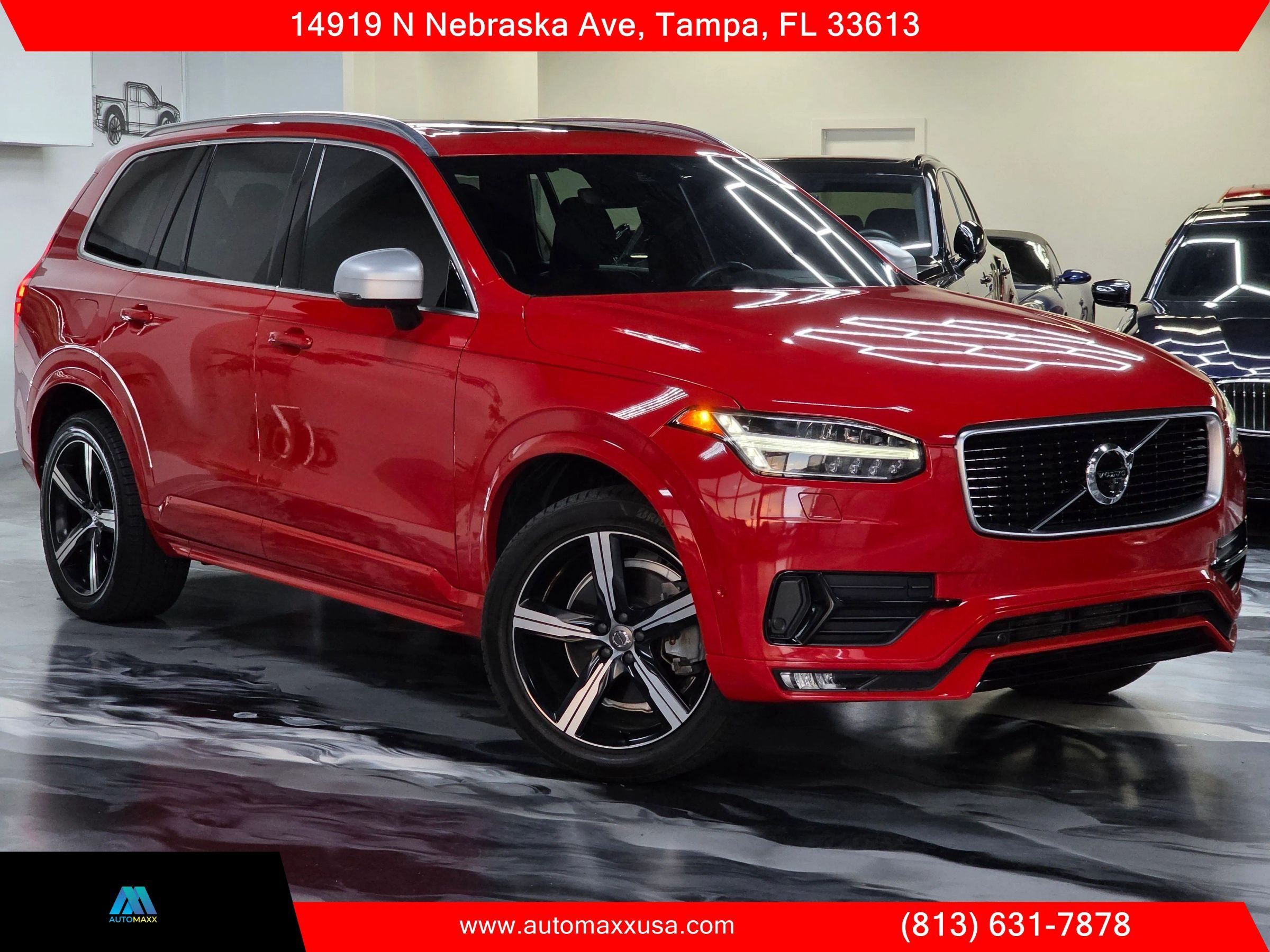 Used 2016 Volvo XC90 T6 R-Design w/ Protection Package Plus AWD/4WD image 2