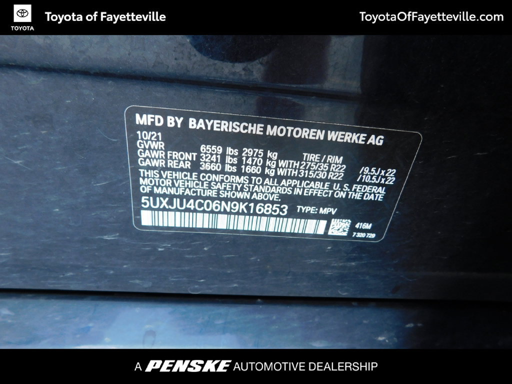 Used 2022 BMW X5 M50i AWD/4WD image 12