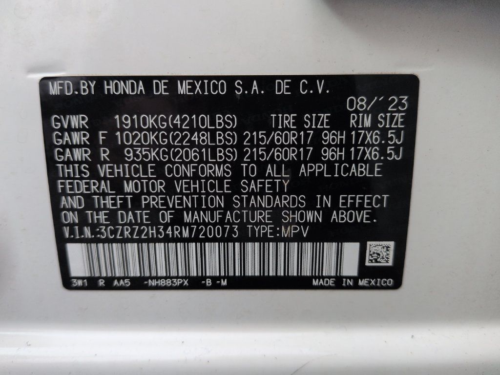 Used 2024 Honda HR-V LX image 33