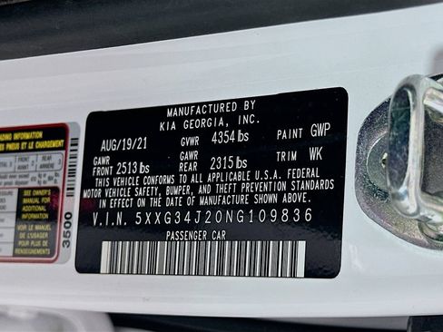 Used 2022 Kia K5 EX w/ EX Premium Package FWD image 33