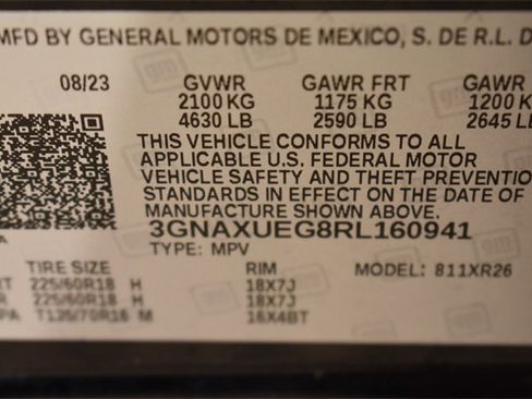 Certified 2024 Chevrolet Equinox LT w/ LPO, Floor Liner Package image 39