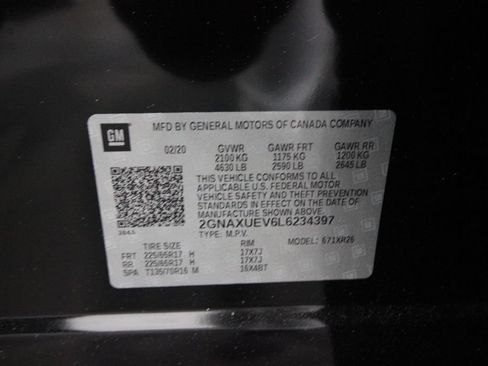 Used 2020 Chevrolet Equinox LT AWD/4WD image 27