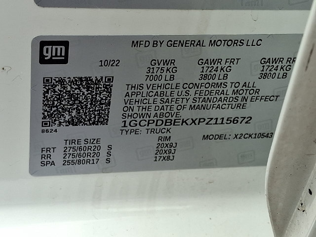 Used 2023 Chevrolet Silverado 1500 Custom AWD/4WD image 26