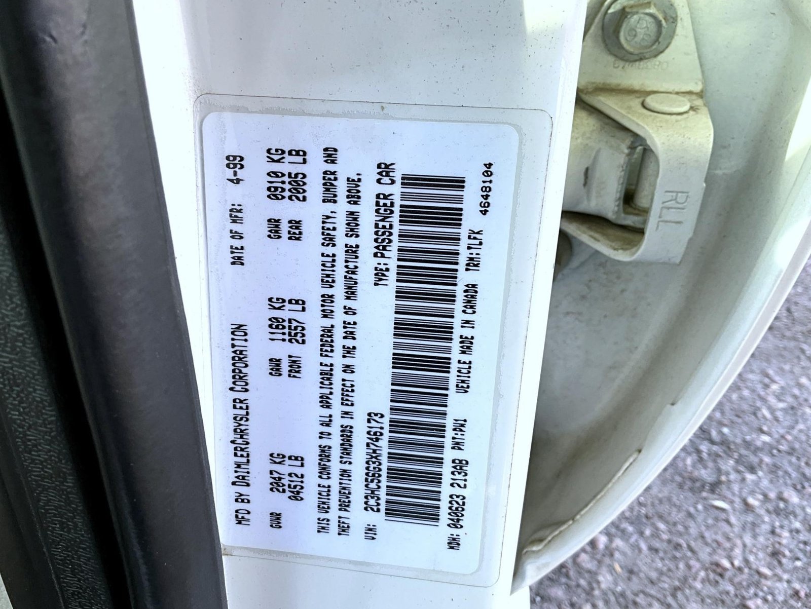 Used 1999 Chrysler LHS FWD image 26