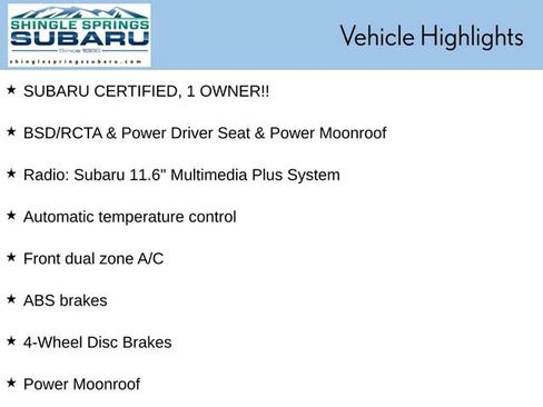 Certified 2025 Subaru Crosstrek 2.5i Sport AWD/4WD image 40