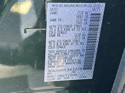 New 2026 INFINITI QX60 Autograph w/ Dark Cargo Package image 35