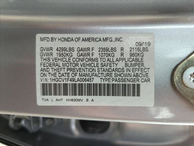 Used 2020 Honda Accord EX image 14