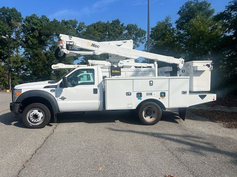 Used 2015 Ford F550 2WD Regular Cab Super Duty w/ Snow Plow Prep Package image 2