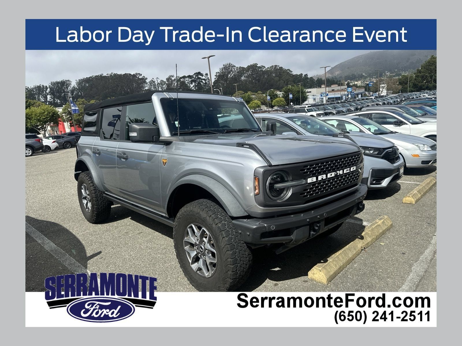 Used 2021 Ford Bronco Badlands AWD/4WD image 1