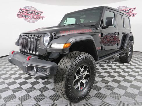 Used 2021 Jeep Wrangler Unlimited Rubicon AWD/4WD image 3