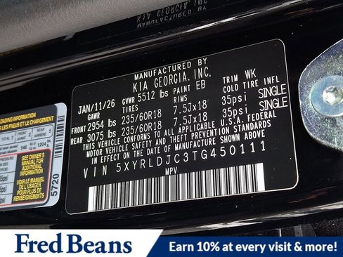 New 2026 Kia Sorento S w/ S Panoramic Sunroof Package image 19