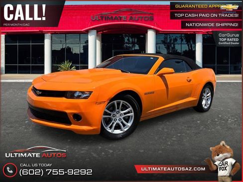 Used 2014 Chevrolet Camaro LT RWD image 2