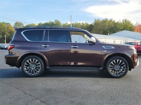 Used 2021 Nissan Armada Platinum w/ Captain's Chairs Package image 2