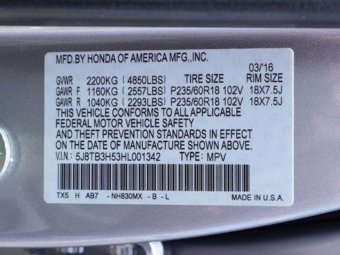 Certified 2017 Acura RDX FWD w/ Technology Package image 21