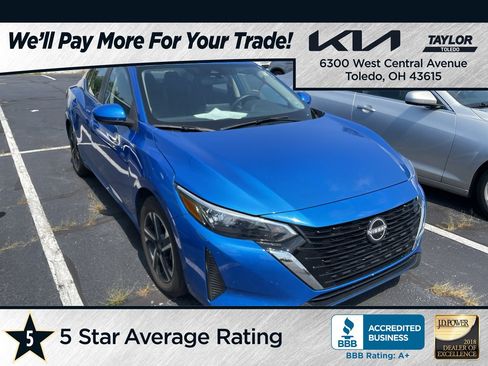 Used 2025 Nissan Sentra SV FWD image 1