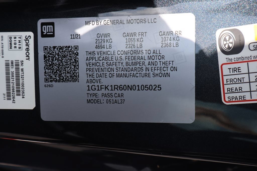 Used 2022 Chevrolet Camaro ZL1 RWD image 40