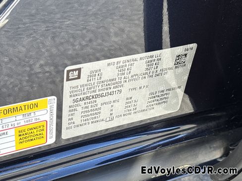 Used 2016 Buick Enclave Premium w/ Experience Buick Package image 40