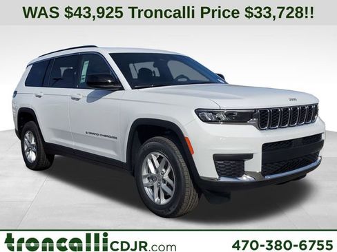 New 2025 Jeep Grand Cherokee L Laredo w/ Luxury Tech Group I RWD image 1