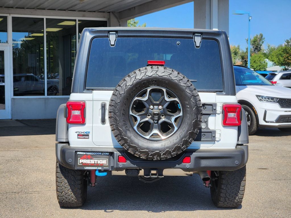 Used 2022 Jeep Wrangler Unlimited Rubicon 4xe w/ Steel Bumper Group AWD/4WD image 12