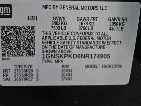 Used 2022 Chevrolet Tahoe Z71 w/ Luxury Package image 39