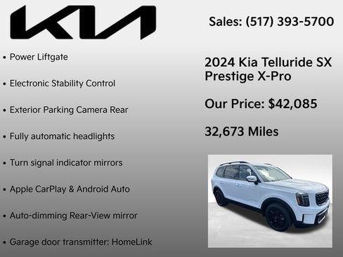 Used 2024 Kia Telluride SX Prestige X-Pro AWD/4WD image 12