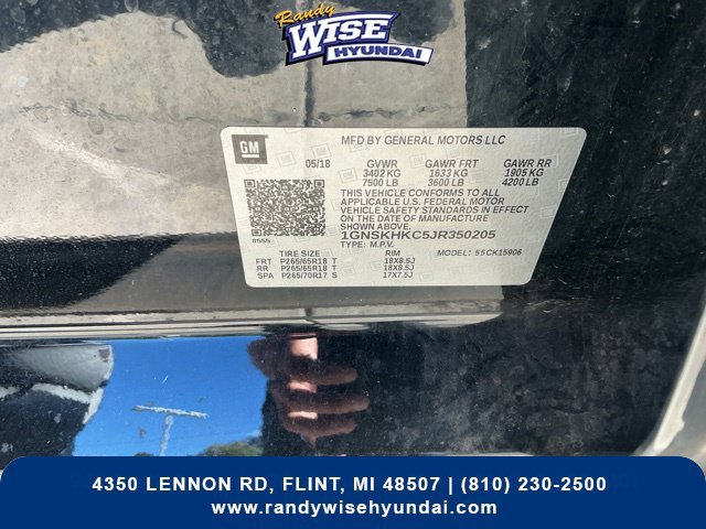 Used 2018 Chevrolet Suburban LT AWD/4WD image 35