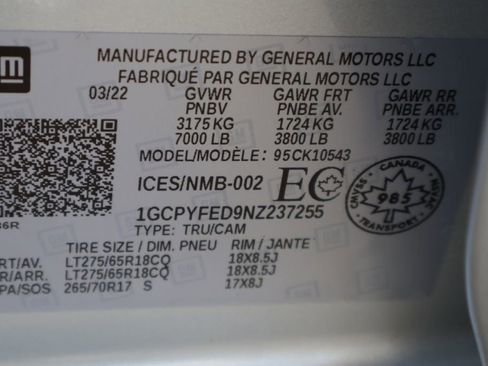 Used 2022 Chevrolet Silverado 1500 LT Trail Boss w/ Safety Package image 28