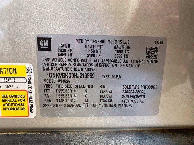 Used 2017 Chevrolet Traverse LT AWD/4WD image 38