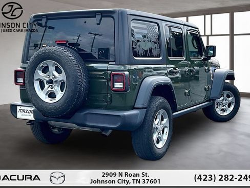 Used 2021 Jeep Wrangler Unlimited Sport AWD/4WD image 2