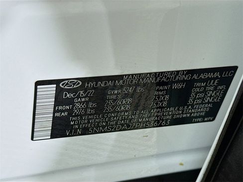 Certified 2023 Hyundai Santa Fe SEL w/ Cargo Package image 36