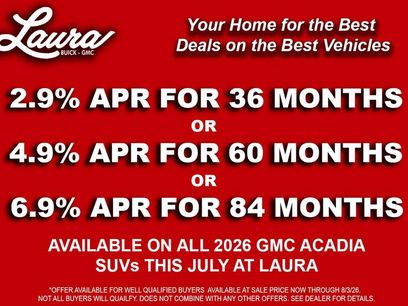 New 2026 GMC Acadia AT4 w/ Luxury Package