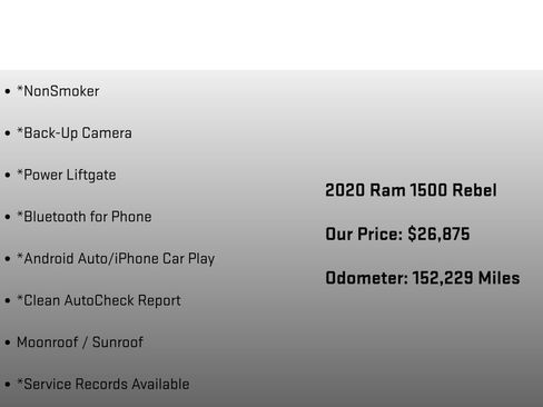 Used 2020 RAM 1500 Rebel w/ Rebel Level 2 Equipment Group AWD/4WD image 24