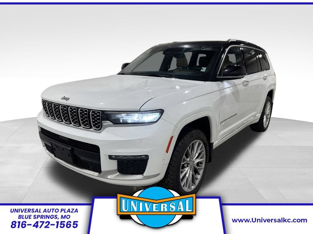 Used 2023 Jeep Grand Cherokee L Summit w/ Rear Seat Video Group I AWD/4WD 360° Tour