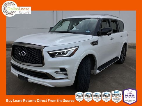Used 2021 INFINITI QX80 Premium Select w/ Cargo Package RWD image 1