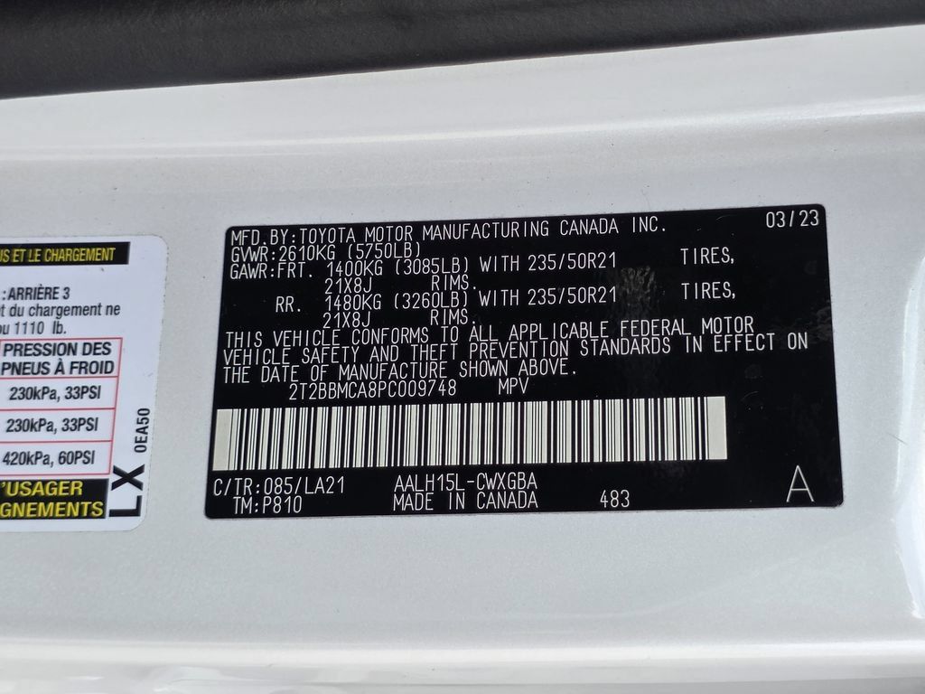 Certified 2023 Lexus RX 350 w/ Accessory Package (Z1) AWD/4WD image 12