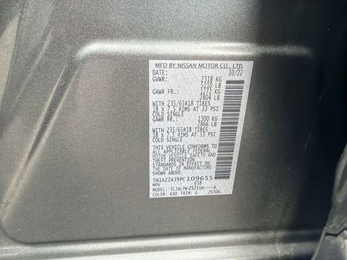 Used 2023 Nissan Murano S FWD image 32