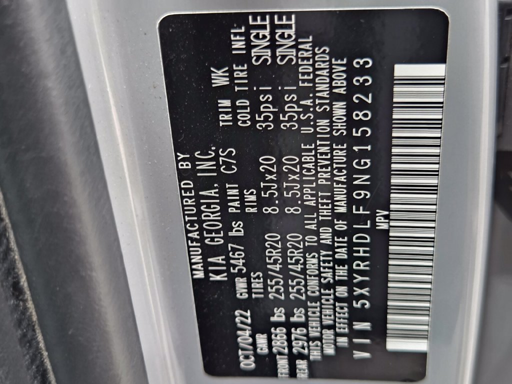 Certified 2022 Kia Sorento X-Line EX AWD/4WD image 19