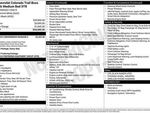 Certified 2025 Chevrolet Colorado Trail Boss AWD/4WD image 7