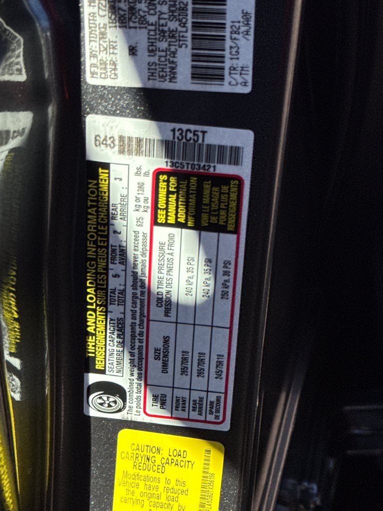 Used 2026 Toyota Tundra SR5 w/ TRD Performance Package (TMS) AWD/4WD image 47
