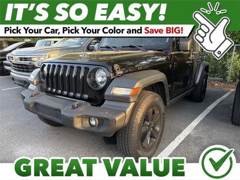 Used 2020 Jeep Wrangler Unlimited Sport image 1