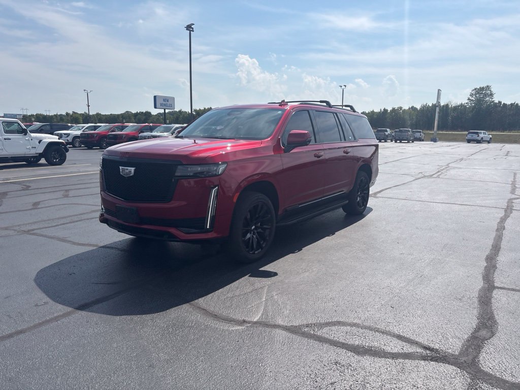 Used 2021 Cadillac Escalade ESV Sport Platinum w/ LPO, ONYX Package AWD/4WD image 5