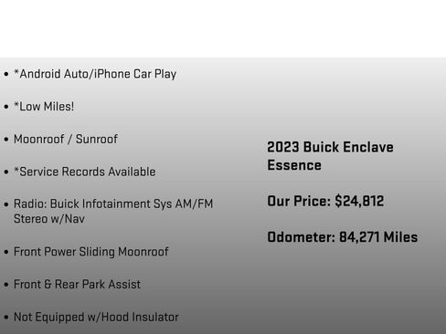 Used 2023 Buick Enclave Essence w/ Experience Buick Package AWD/4WD image 18